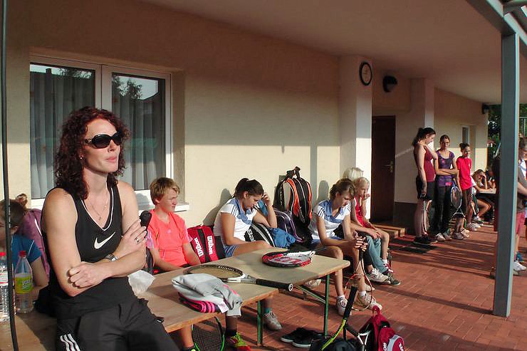 Tennisnachwuchs k&auml;mpft