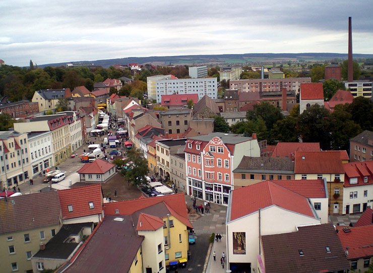 Fahrt mit Riesenrad Artern