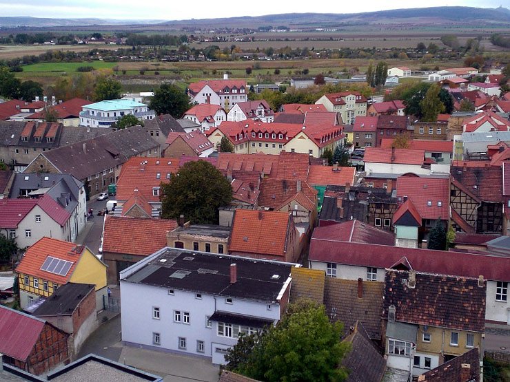 Fahrt mit Riesenrad Artern