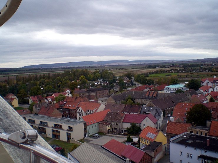 Fahrt mit Riesenrad Artern