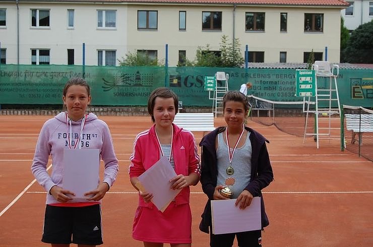 Werbung f&uuml;r den Tennissport