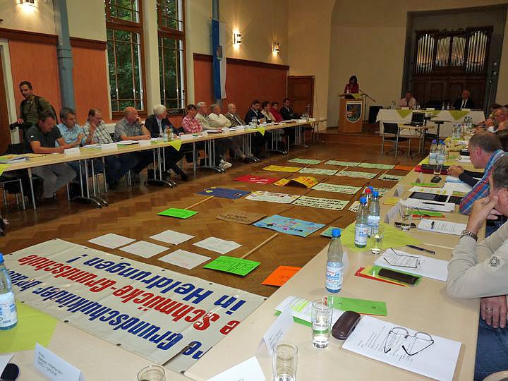 Impressionen von der Sitzung