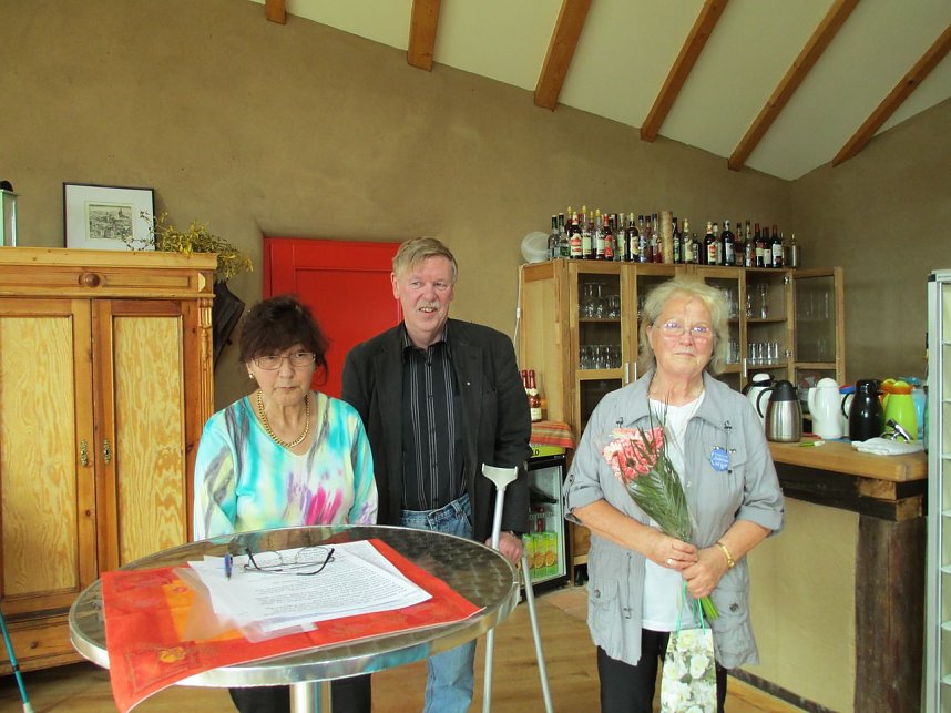 Konferenz auf der Ziegenalm: Tschee, Reiber, M&uuml;ller