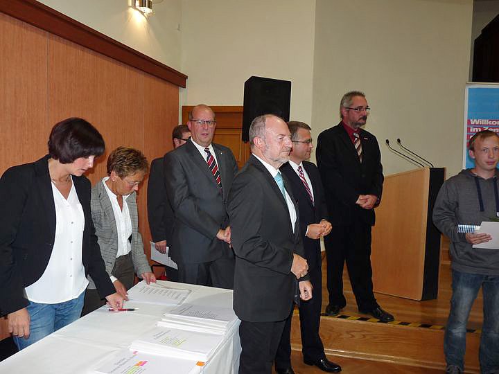 Feierliche Freisprechung