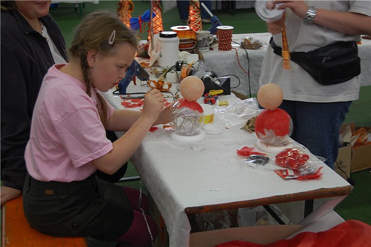 8.Kreativemesse in Nordhausen Petersberg Sporthalle