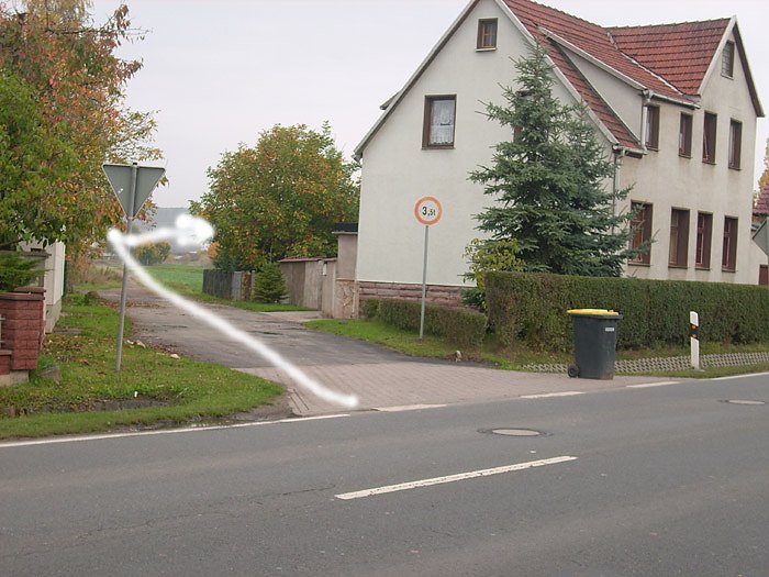 Radweg zur Schachtstra&szlig;e