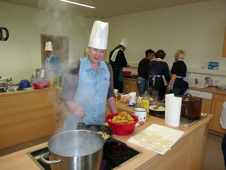 Wieder Kochshow im &Ouml;stertal