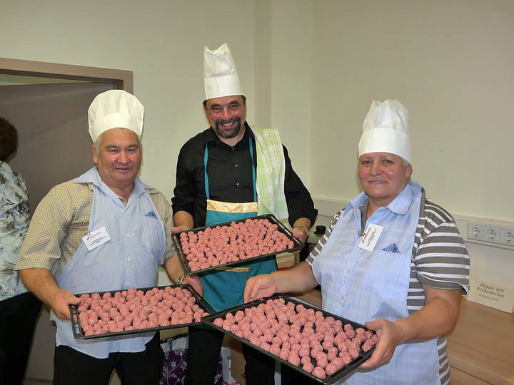 Wieder Kochshow im &Ouml;stertal