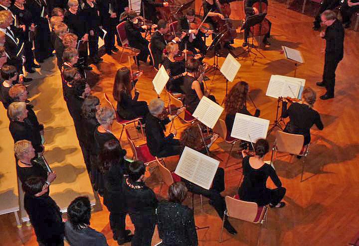 Chorwerke aufgef&uuml;hrt