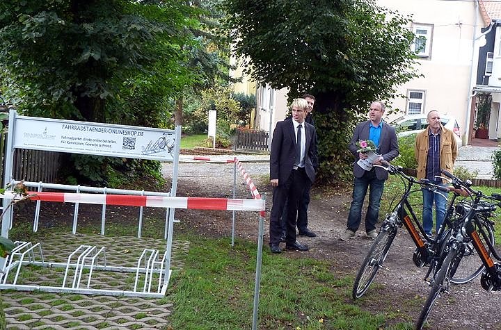 Fahrradst&auml;nder f&uuml;r den Schiefen