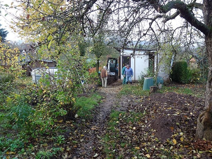 Garten wird behindertengerecht