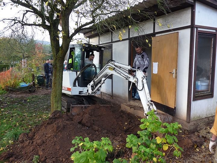 Garten wird behindertengerecht