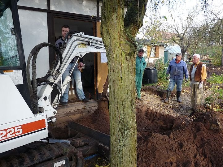 Garten wird behindertengerecht