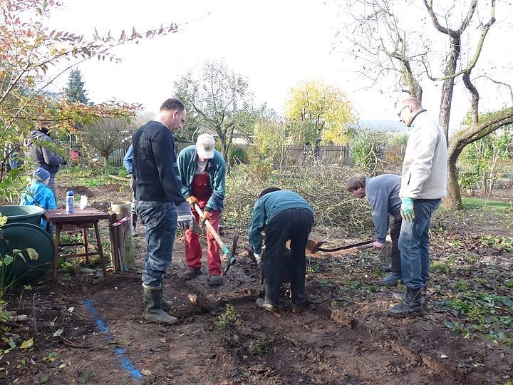 Garten wird behindertengerecht