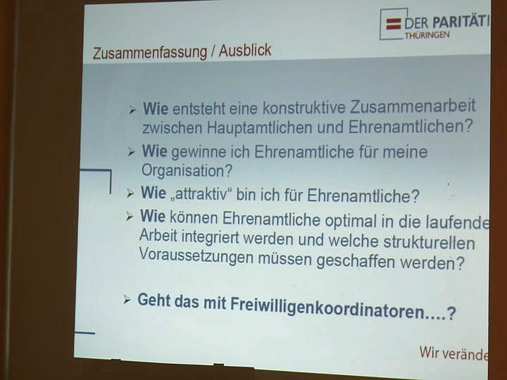 Fachtagung zum Ehrenamt