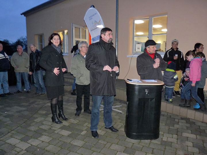 Feierliche Einweihung Erdgasnetz