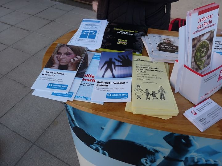 Gegen Gewalt an Frauen