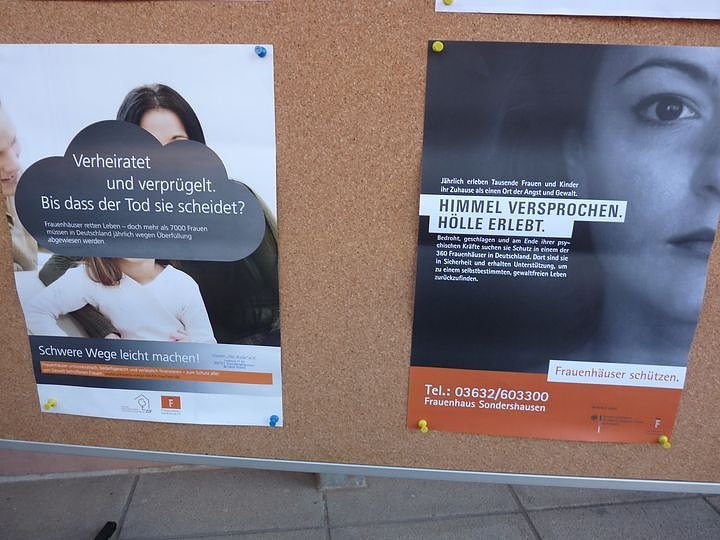 Gegen Gewalt an Frauen