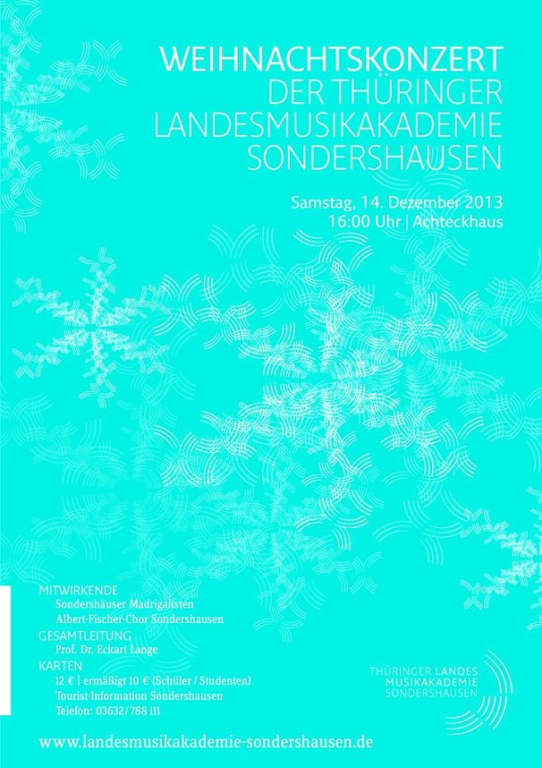 Weihnachtskonzert im Achteckhaus