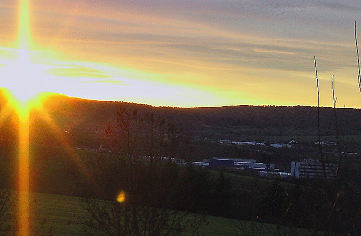 Himmelsimpressionen an Heiligabend