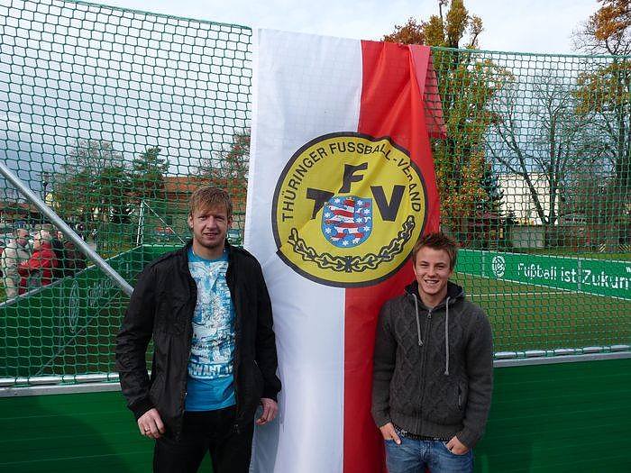 DFB Minispielfeld &uuml;bergeben