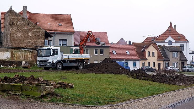 Arbeiten aufgenommen