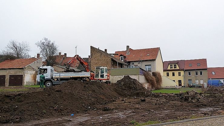 Arbeiten aufgenommen