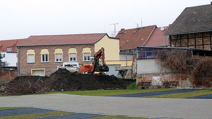 Arbeiten aufgenommen