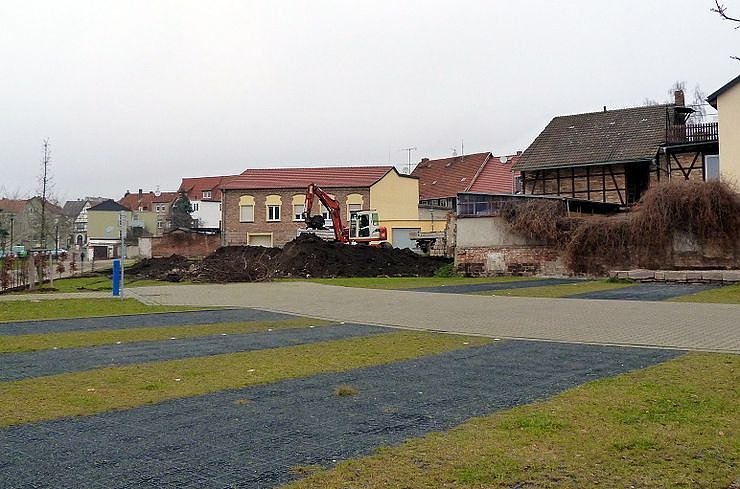 Arbeiten aufgenommen