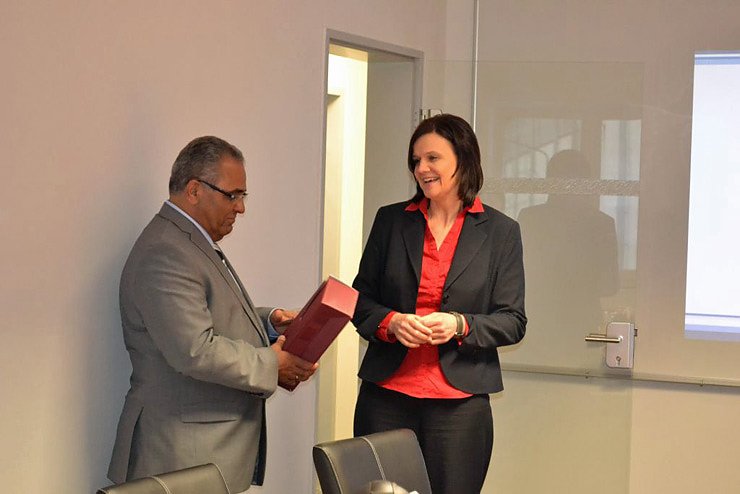 Neues Unternehmen besucht