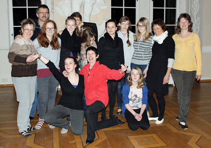 Training im Riesensaal