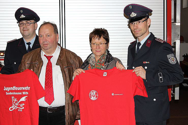 T-Shirts f&uuml;r Jugendfeuerwehr