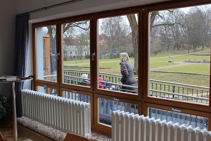 Zahlreiche Gratulanten kamen