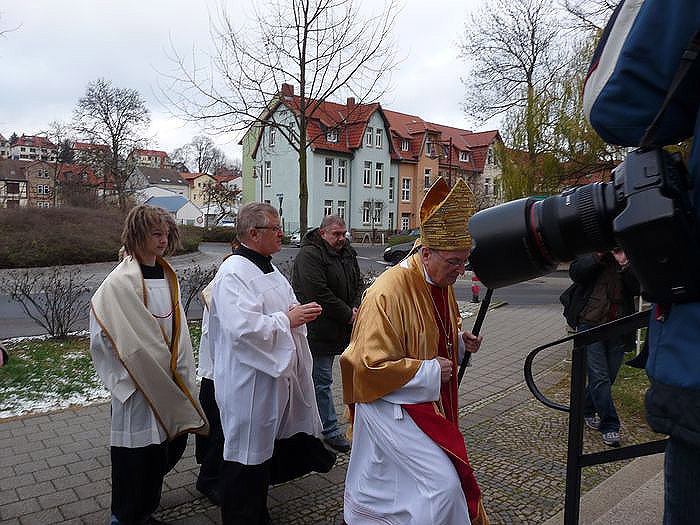 Kardinal Meisner in Sondershausen