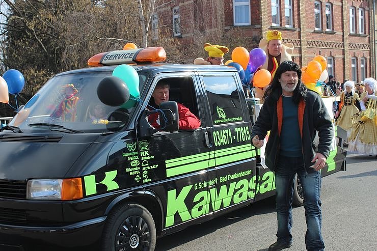 Rosensonntagsumzug in Bad Frankenhausen