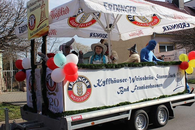 Rosensonntagsumzug in Bad Frankenhausen