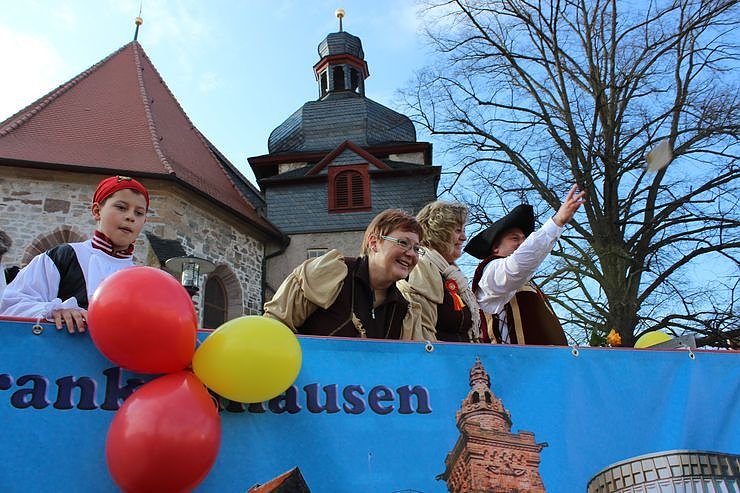 Rosensonntagsumzug in Bad Frankenhausen