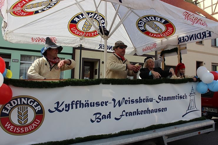 Rosensonntagsumzug in Bad Frankenhausen