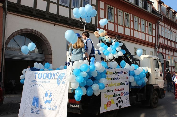 Rosensonntagsumzug in Bad Frankenhausen