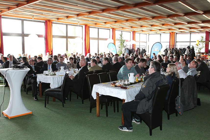 Landwirtschaftsfr&uuml;hst&uuml;ck: Blick ins Auditorium