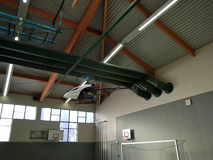 Hallenfliegen in Sondershausen