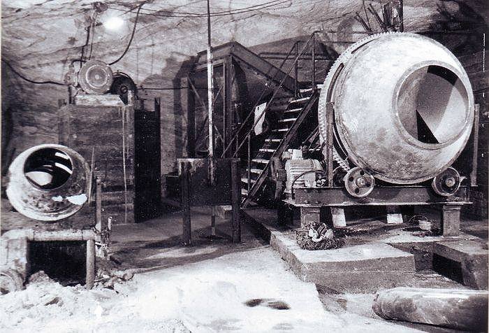 Gleislose F&ouml;rderung im Kaliwerk Sondershausen