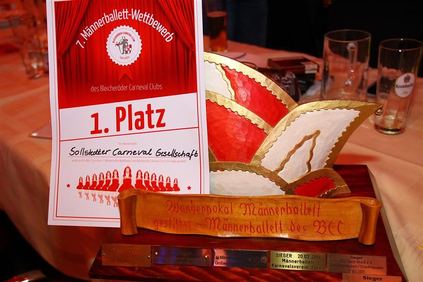 M&auml;nnerballetts in Bleicherode