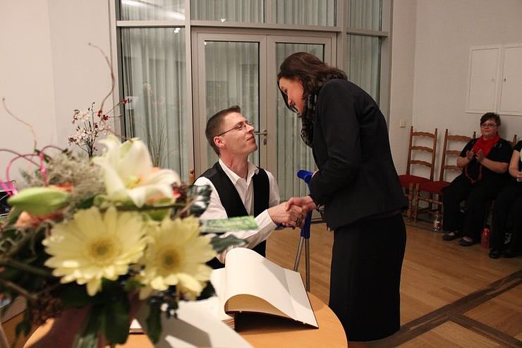 Ehrenamtler gew&uuml;rdigt