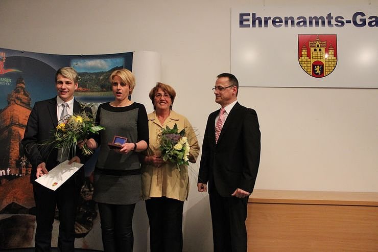 Ehrenamtler gew&uuml;rdigt