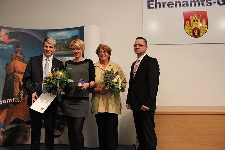 Ehrenamtler gew&uuml;rdigt