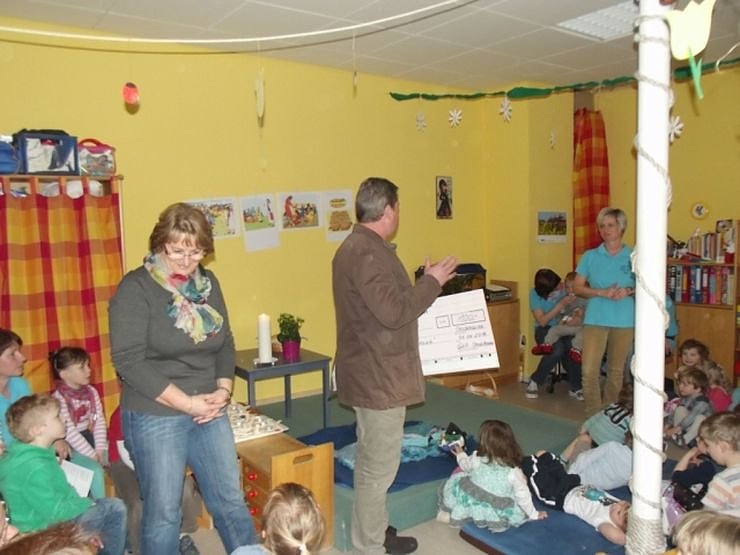 G&auml;rtner gratulieren Arche Noah zum 23. Geburtstag