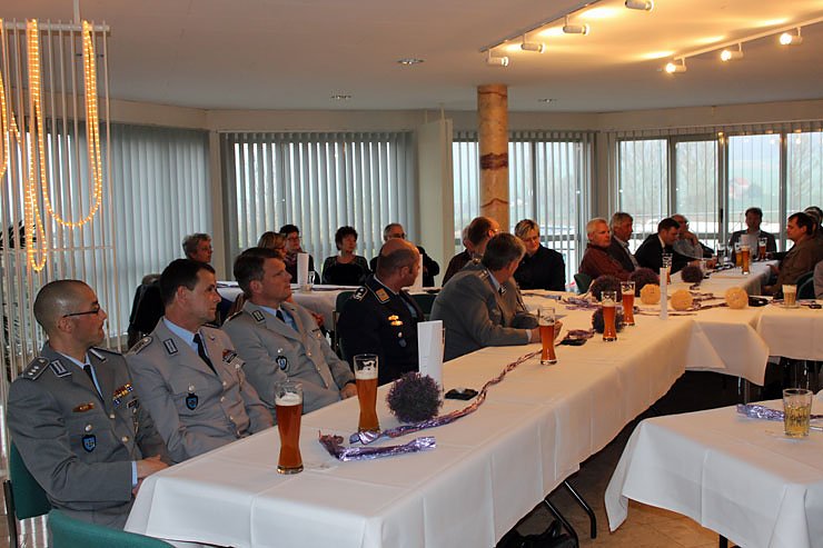 Mit Politikern diskutiert