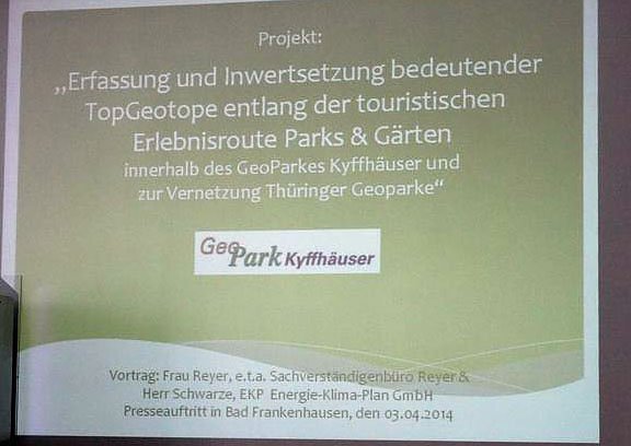 GeoPark Kyffh&auml;user soll attraktiver werden