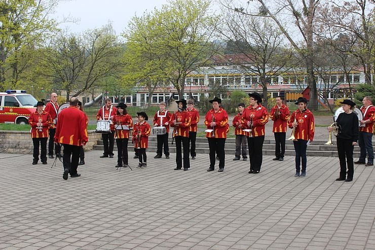 Ansturm auf die Schule